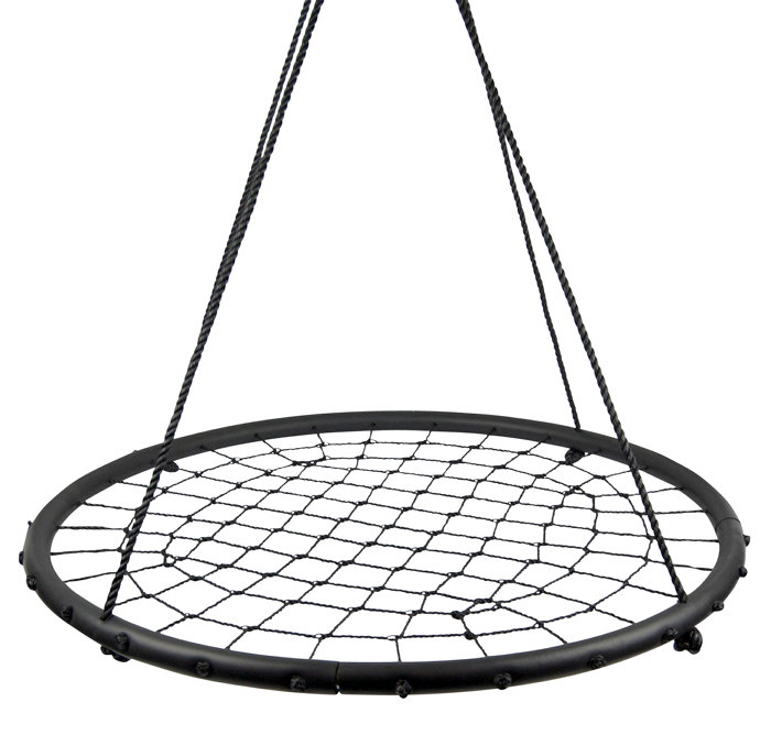 Svinghuske Ø100 cm svart